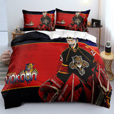 Florida Panthers Hockey League Duvet Cover Quilt Case Pillowcase